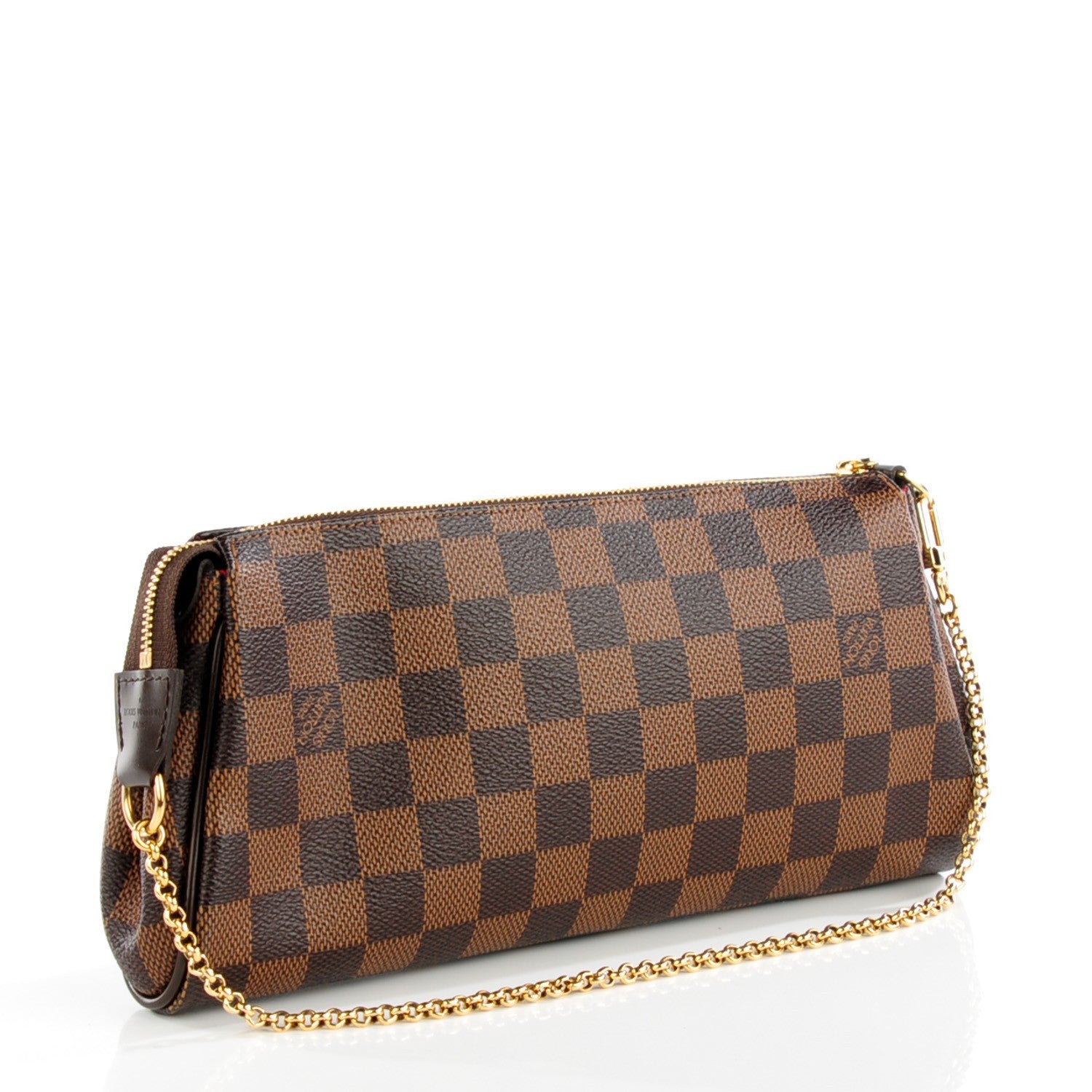 Louis Vuitton Damier Ebene Eva Clutch 3 of 8
