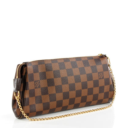Louis Vuitton Damier Ebene Eva Clutch 3 of 8