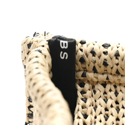 Marc Jacobs Straw Jacquard Medium The Traveler Tote Bag Natural 12 of 14