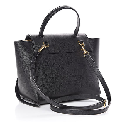 Celine Grained Calfskin Nano Belt Bag Black 3 of 9
