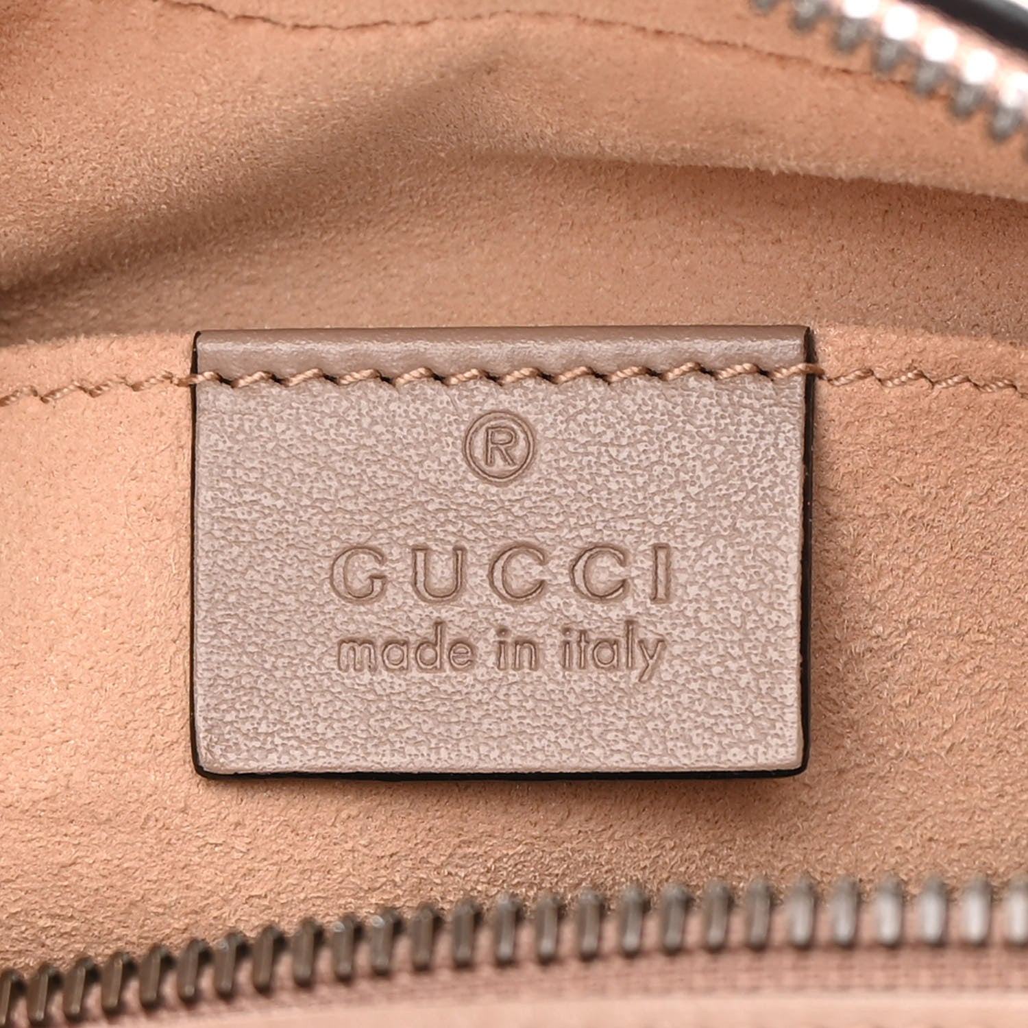 Gucci Calfskin Matelasse Small GG Marmont Chain Shoulder Bag Porcelain Rose 6 of 15
