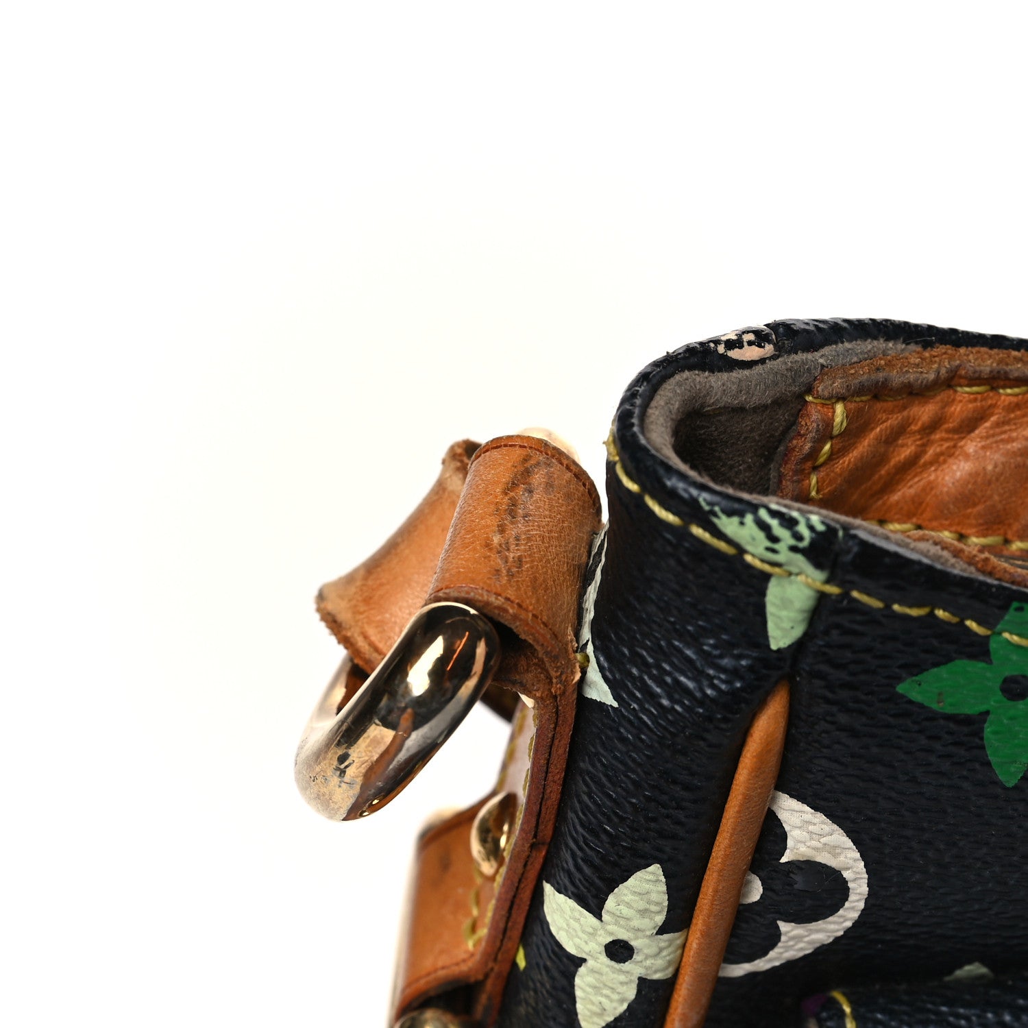 Louis Vuitton Monogram Multicolor Lodge PM Black 9 of 10