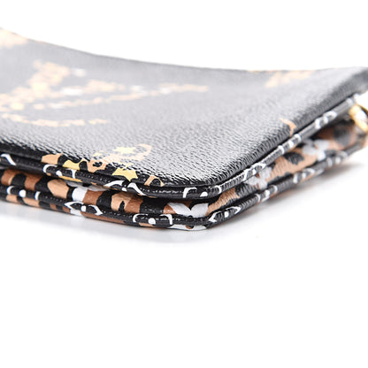 Louis Vuitton Monogram Giant Jungle Pochette Double Zip Black 10 of 10