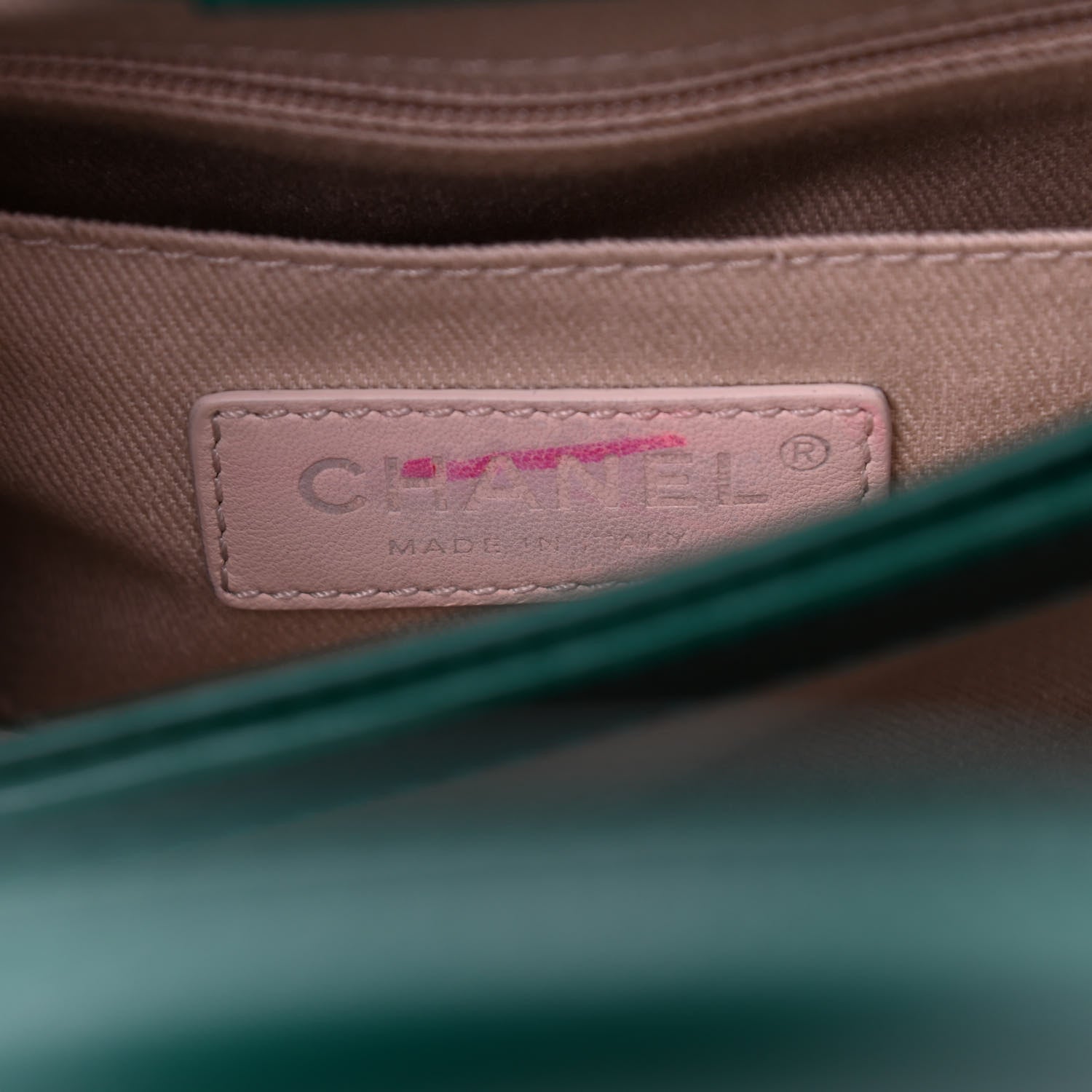 Chanel Grained Calfskin Mini Neo Executive Shopper Tote Green 6 of 10
