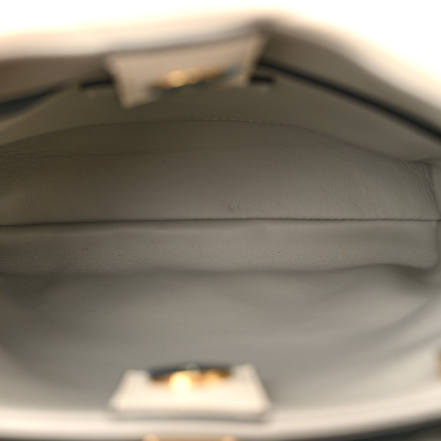 Valentino Garavani Nappa Small Roman Stud The Handle Bag Ivory 6 of 12