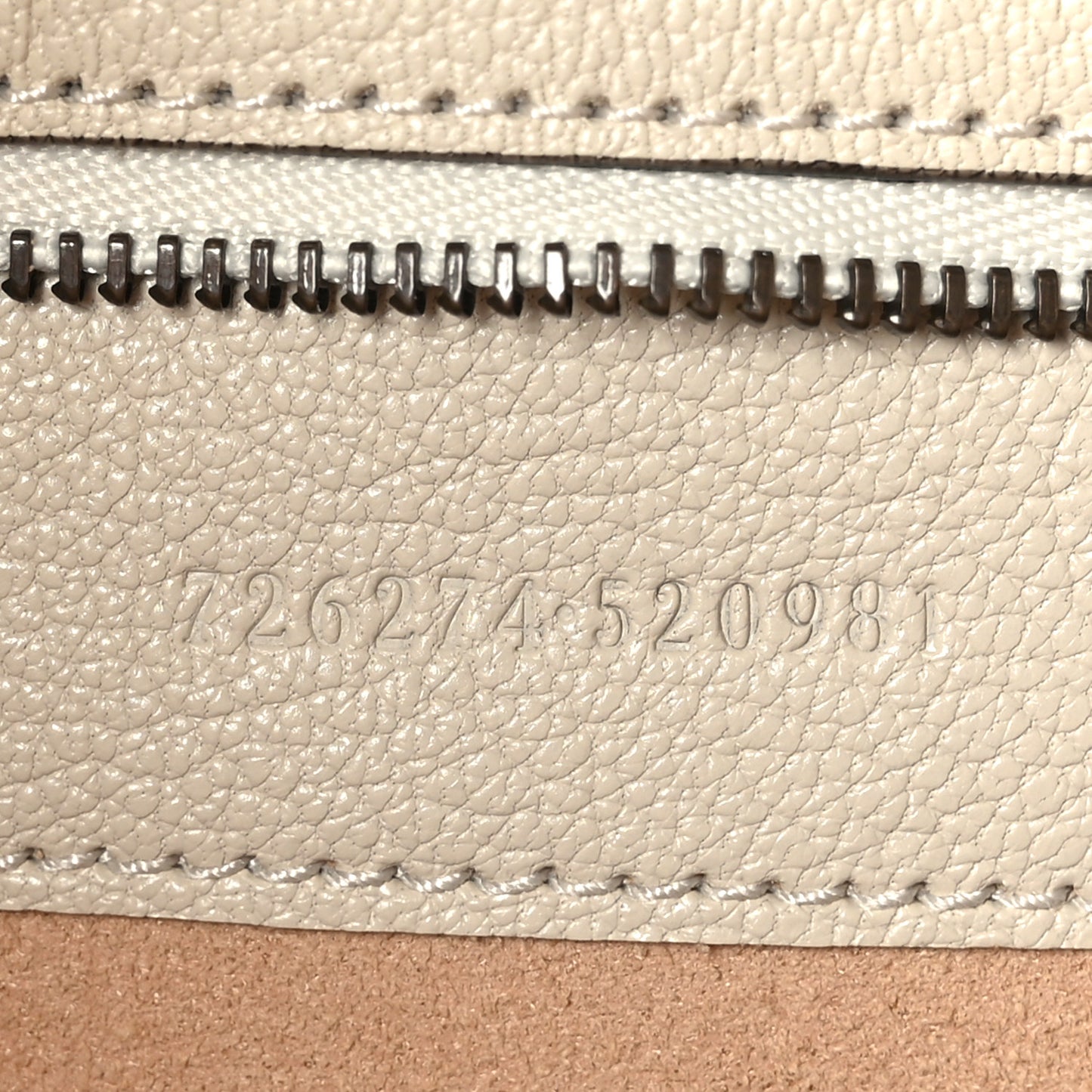 Goatskin Medium Aphrodite Shoulder Bag Mystic White