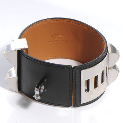 Hermes Chamonix Collier de Chien CDC Bracelet Black Small 3 of 6