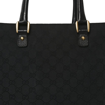 Gucci Monogram Tote Black 8 of 10