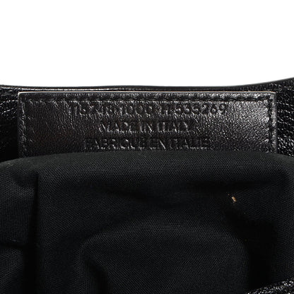 Balenciaga Chevre Gold Metallic Edge Hardware City Black 7 of 12