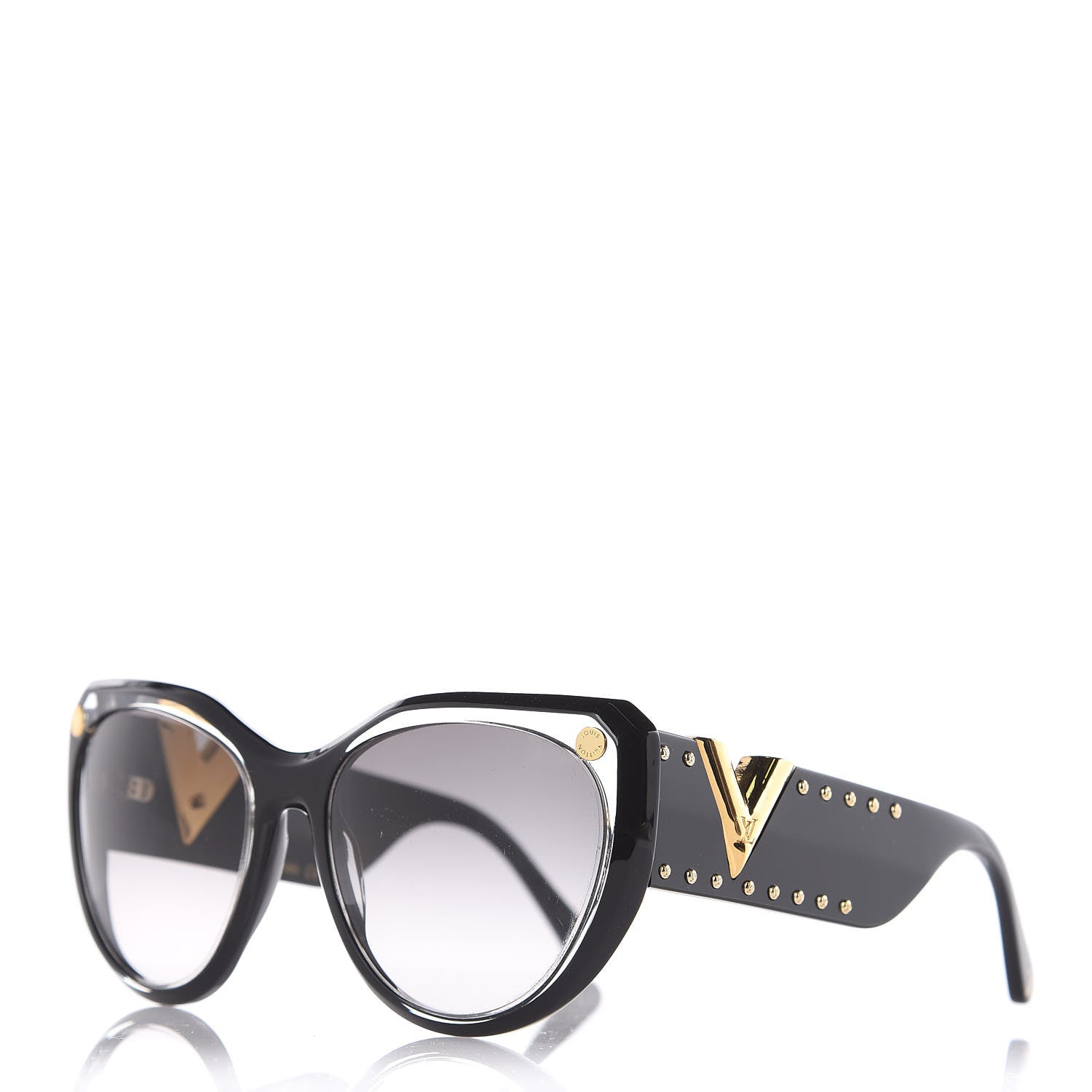 Louis Vuitton My Fair Lady Sunglasses Z1146W Black 1 of 7