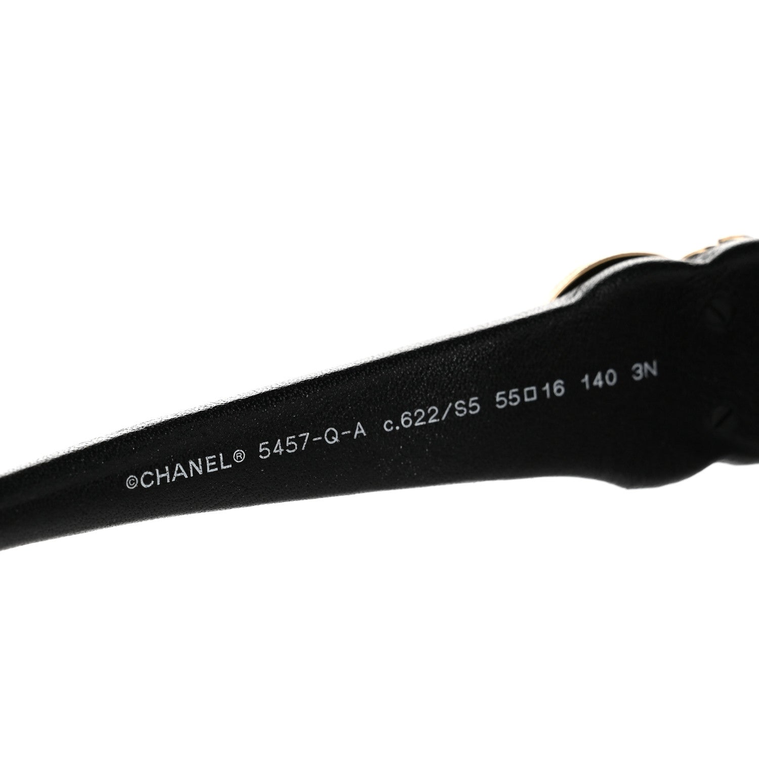 Chanel Acetate Lambskin CC Sunglasses 5457-Q-A Black 6 of 8
