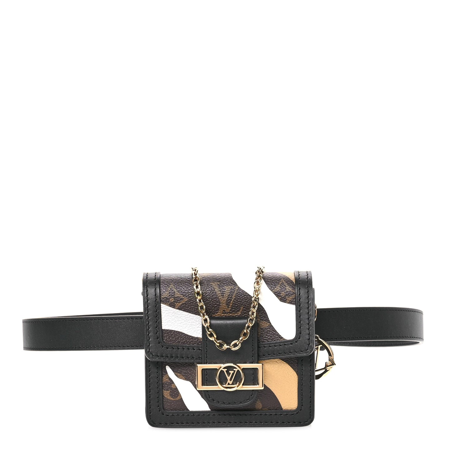 X LOL Monogram Bumbag Dauphine BB Gold Silver