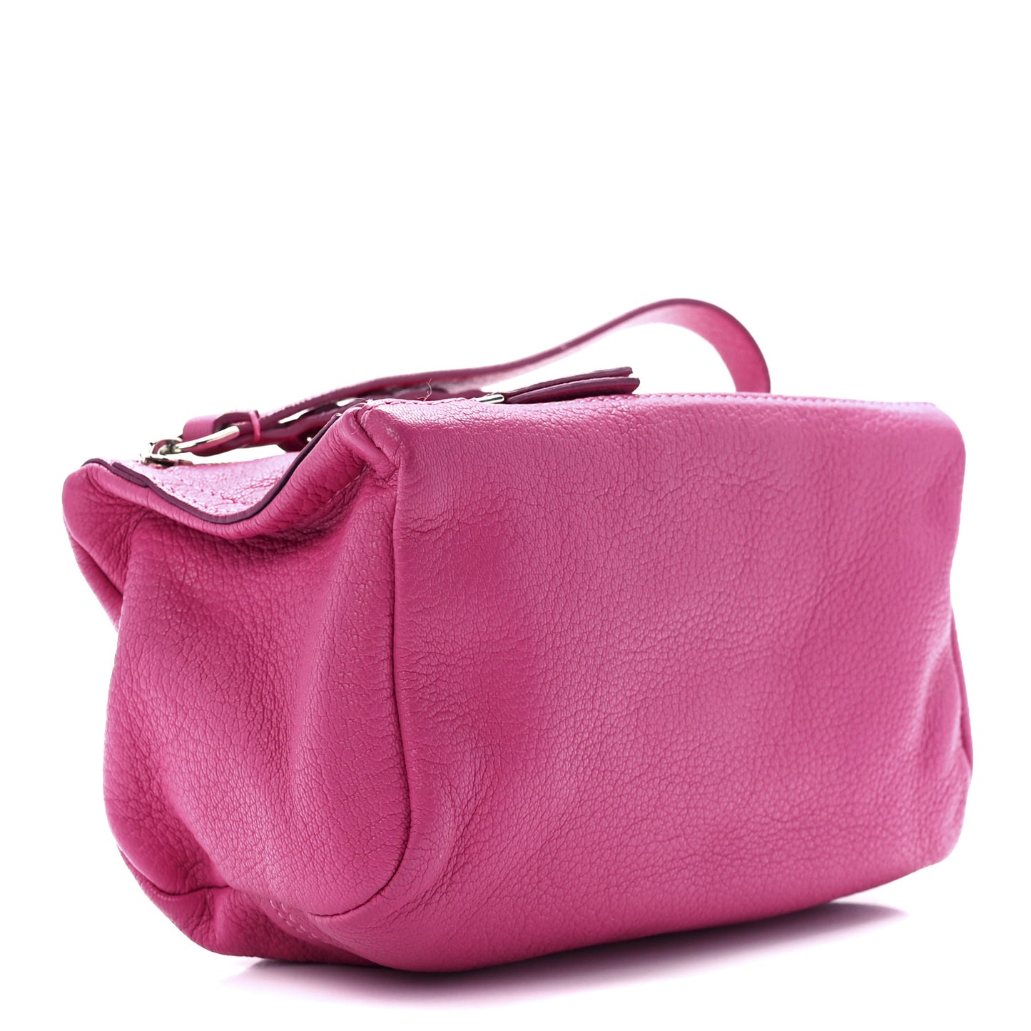 Sugar Goatskin Pandora Wristlet Hot Pink