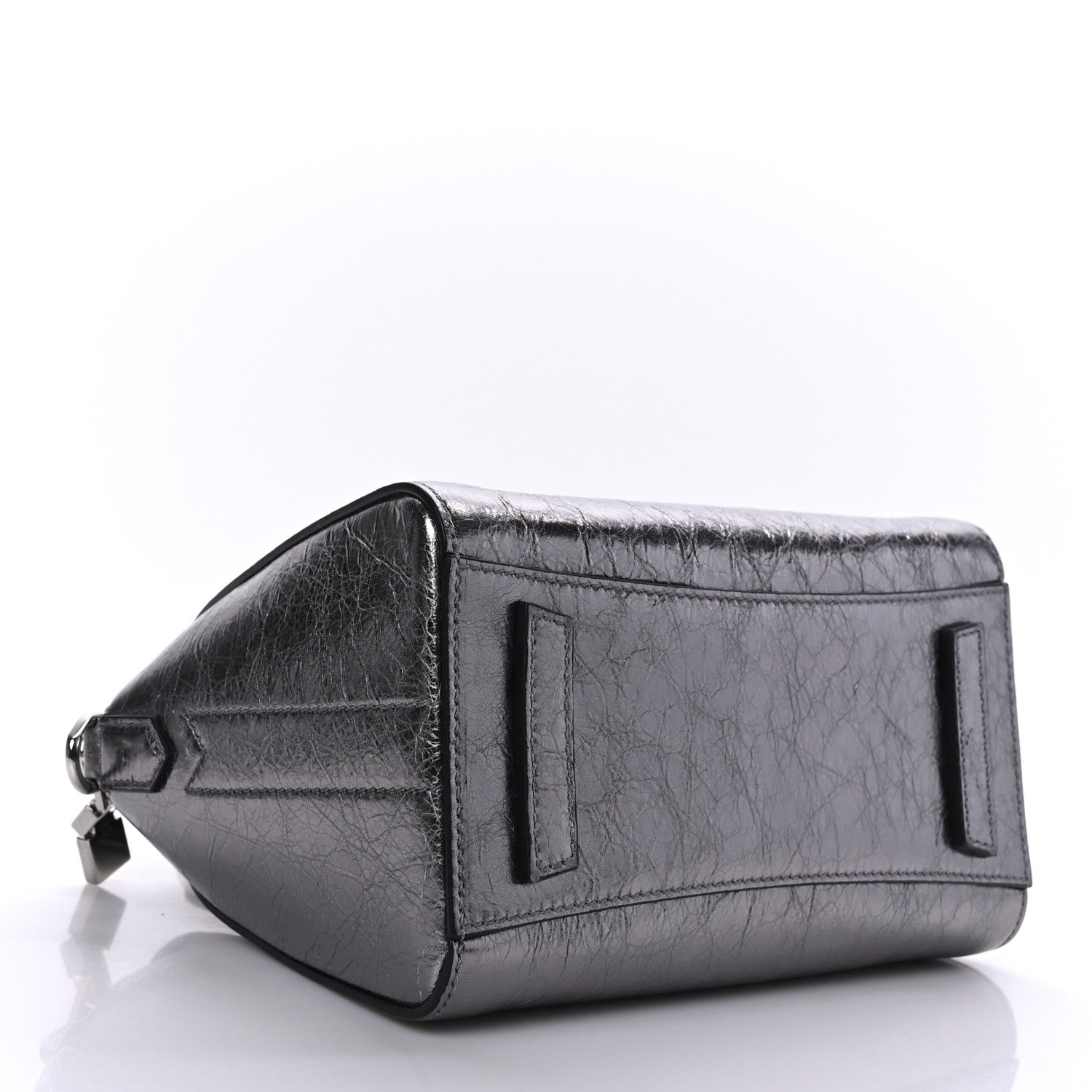 Givenchy Laminated Lambskin Mini Antigona Silvery Grey 4 of 8