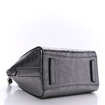Givenchy Laminated Lambskin Mini Antigona Silvery Grey 4 of 8