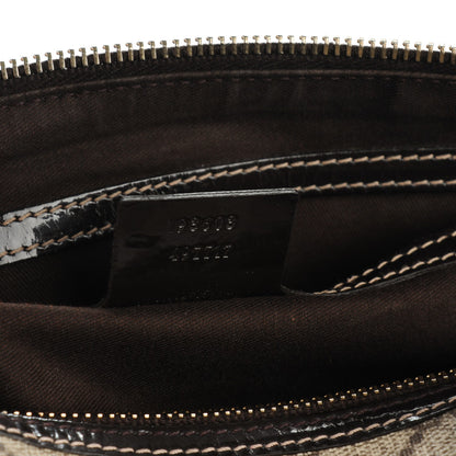 Gucci Monogram Guccissima Hearts Studded Medium Joy Boston Dark Brown 7 of 10