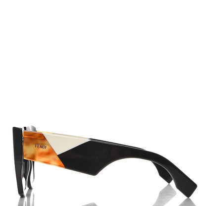Fendi Facets Square Sunglasses FF 0263/S Black 4 of 18