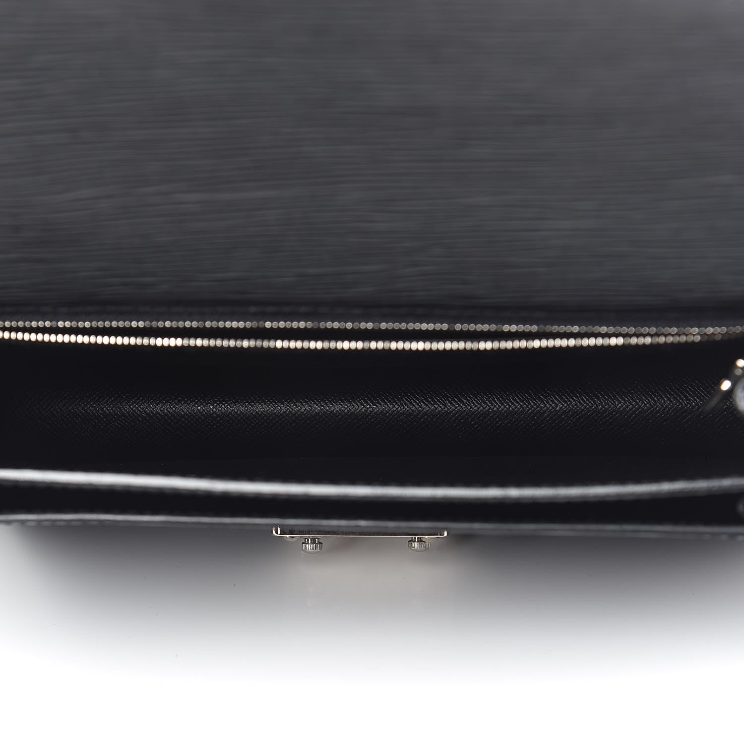 Louis Vuitton Epi Pochette Sellier Dragonne Clutch Black 5 of 9