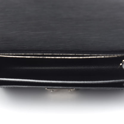 Louis Vuitton Epi Pochette Sellier Dragonne Clutch Black 5 of 9