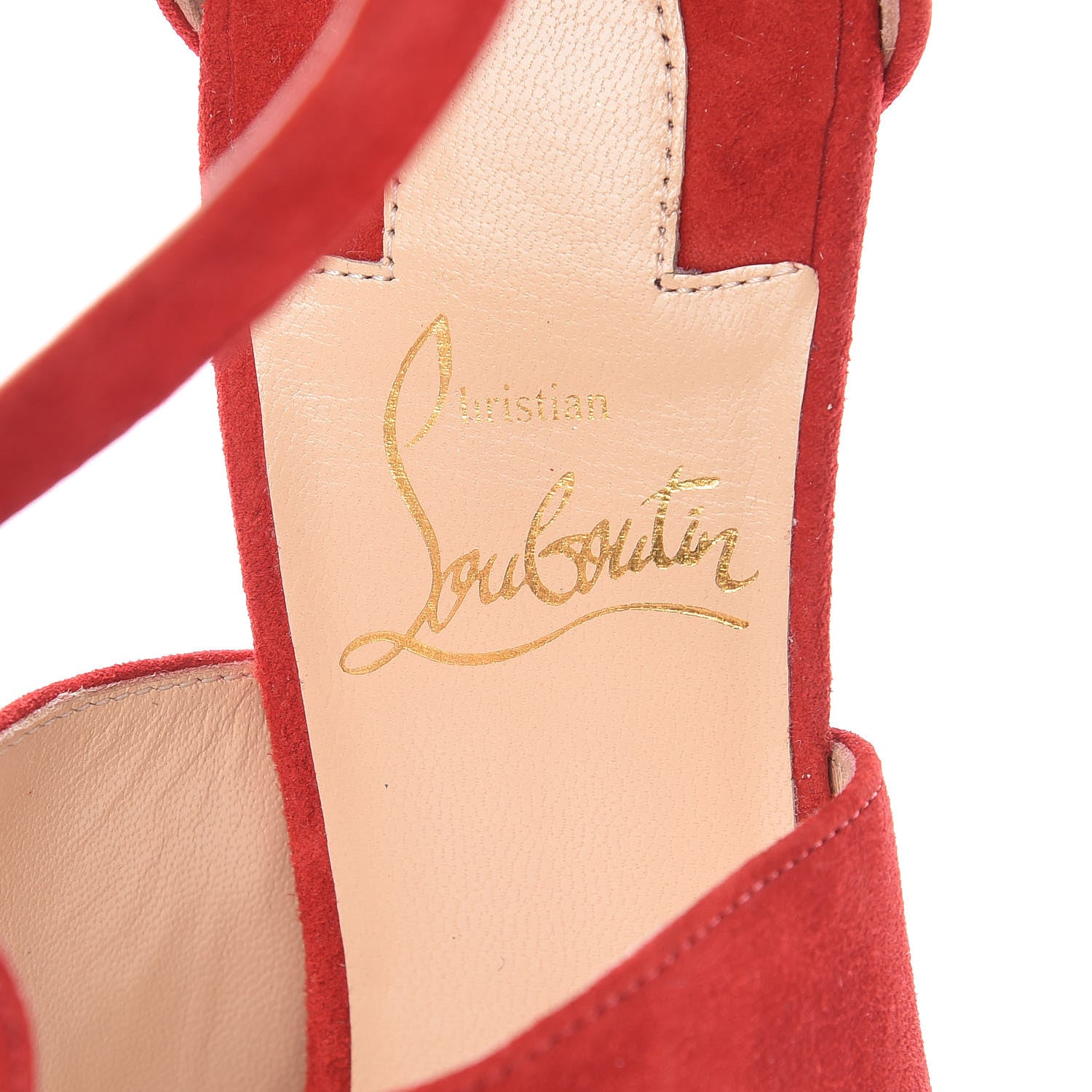 Christian Louboutin Veau Velours Rosas 85 Pumps 36.5 Loubi 6 of 9