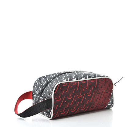Christian Louboutin Monogram Print Mens Blaster Belt Bag Red Black 3 of 7