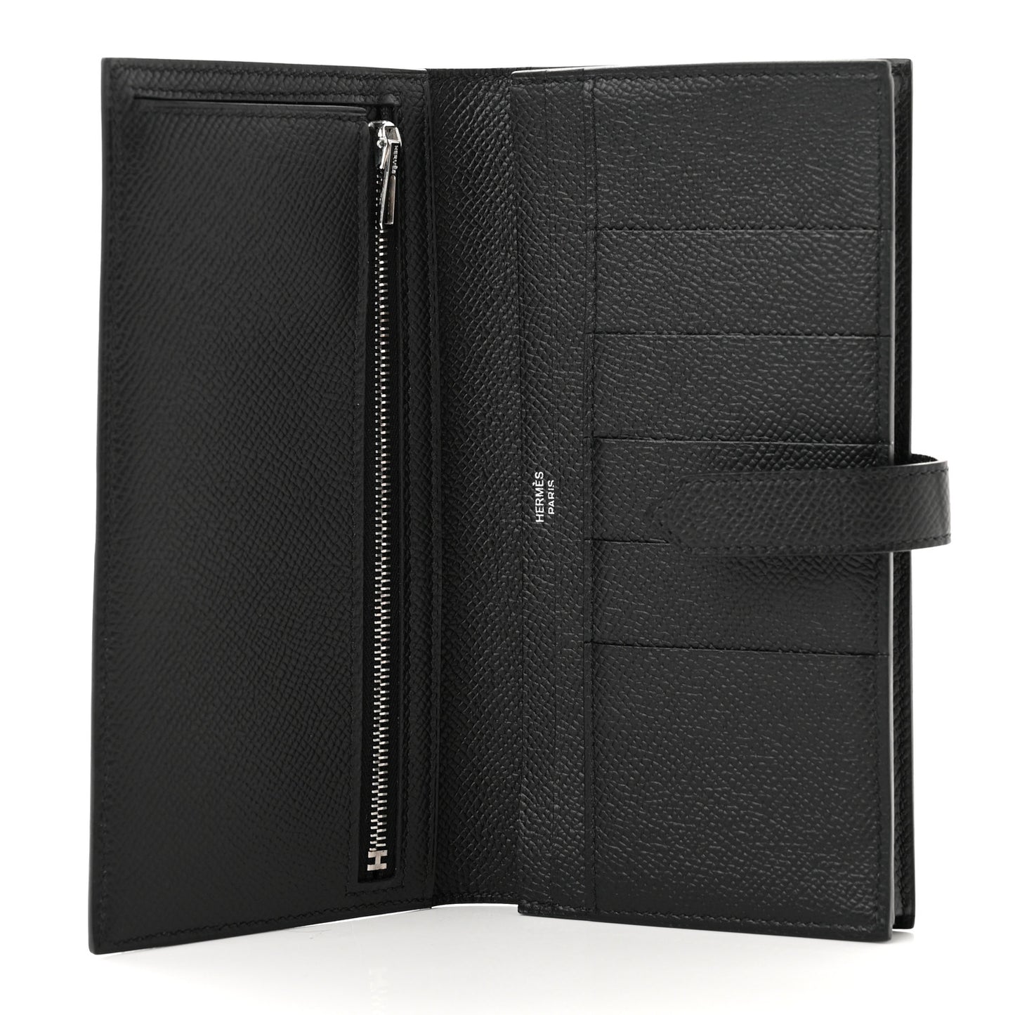 Epsom Monochrome Bearn Gusset Wallet Black