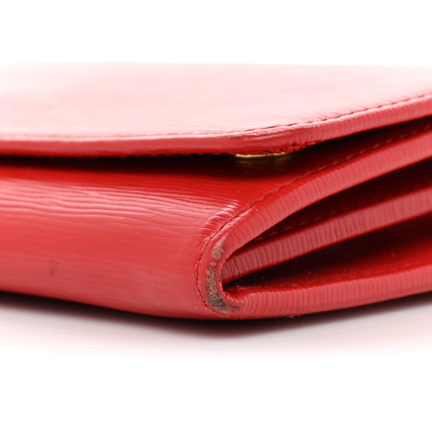 Vitello Move Metal Oro Chain Wallet Lacca