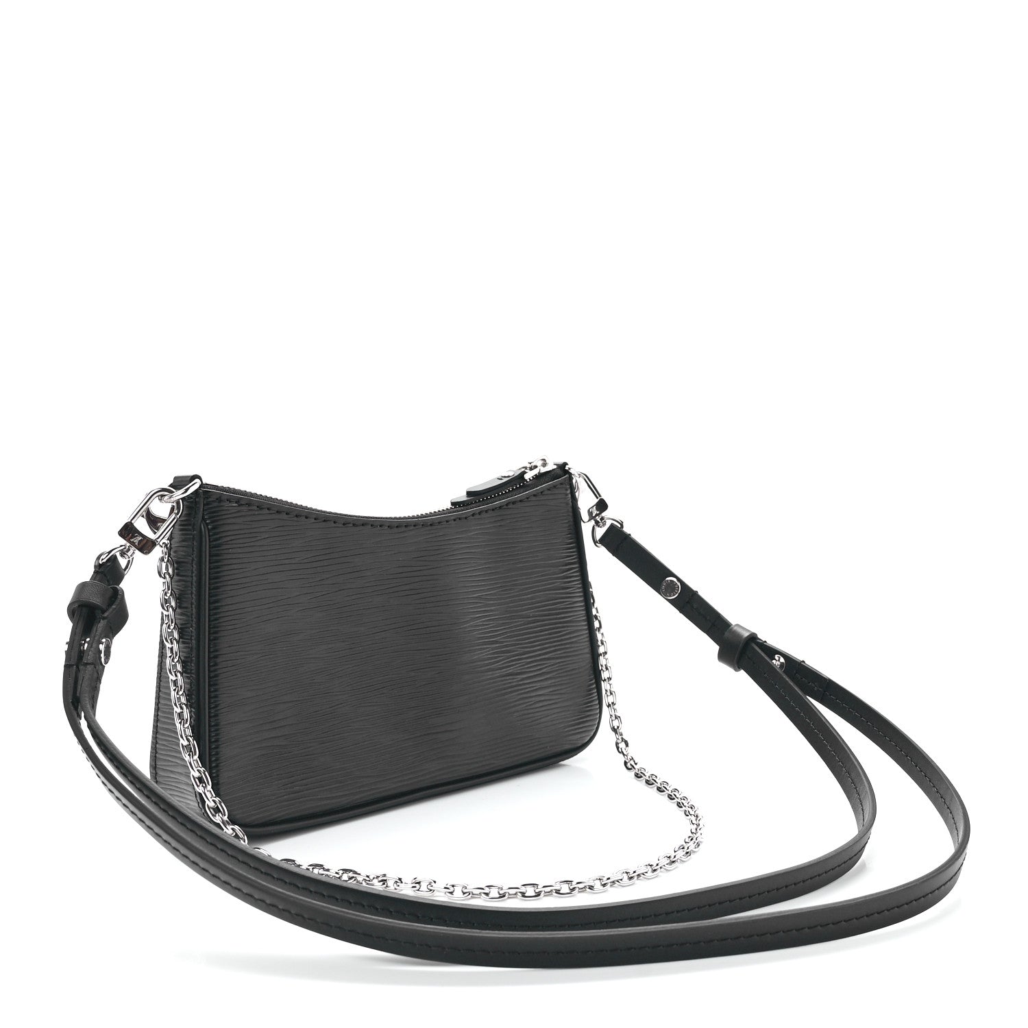 Louis Vuitton Epi Easy Pouch On Strap Black 3 of 12