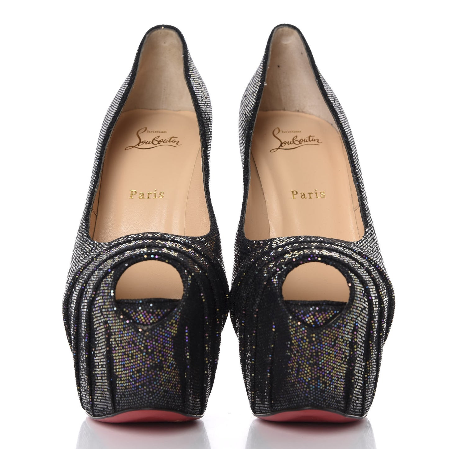 Glitter Spotlight Drapesse 160 Pumps 41 Blue Khol Black