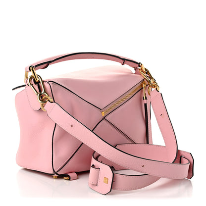 Loewe Calfskin Small Puzzle Bag Pastel Pink 3 of 10