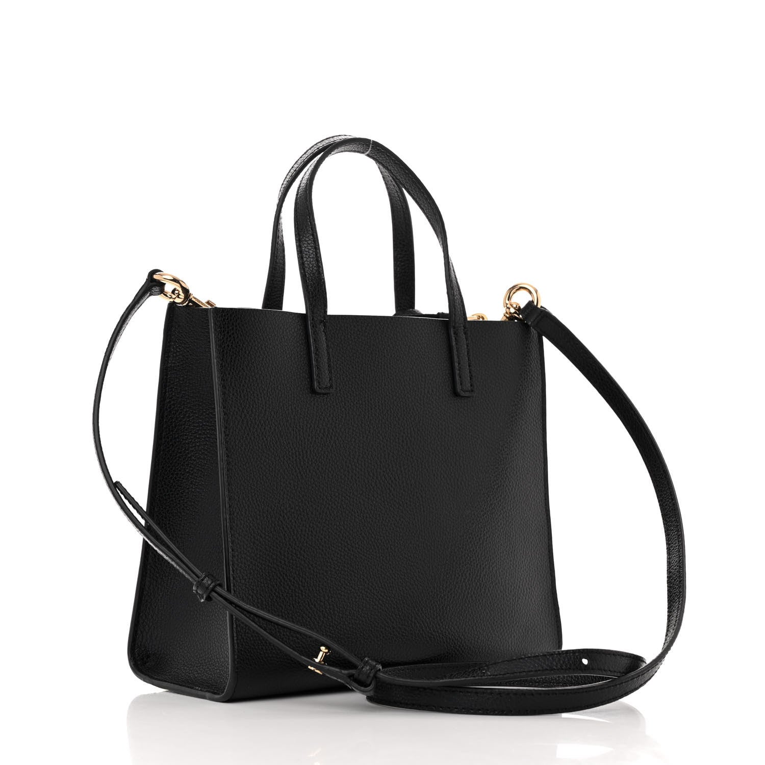 Marc Jacobs Calfskin Mini Grind Tote Bag Black 3 of 13