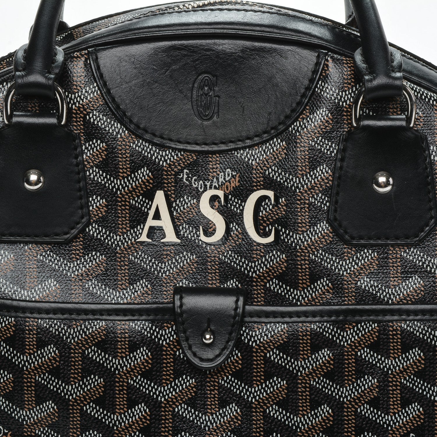 Goyard Goyardine Saint Jeanne MM Black 8 of 12