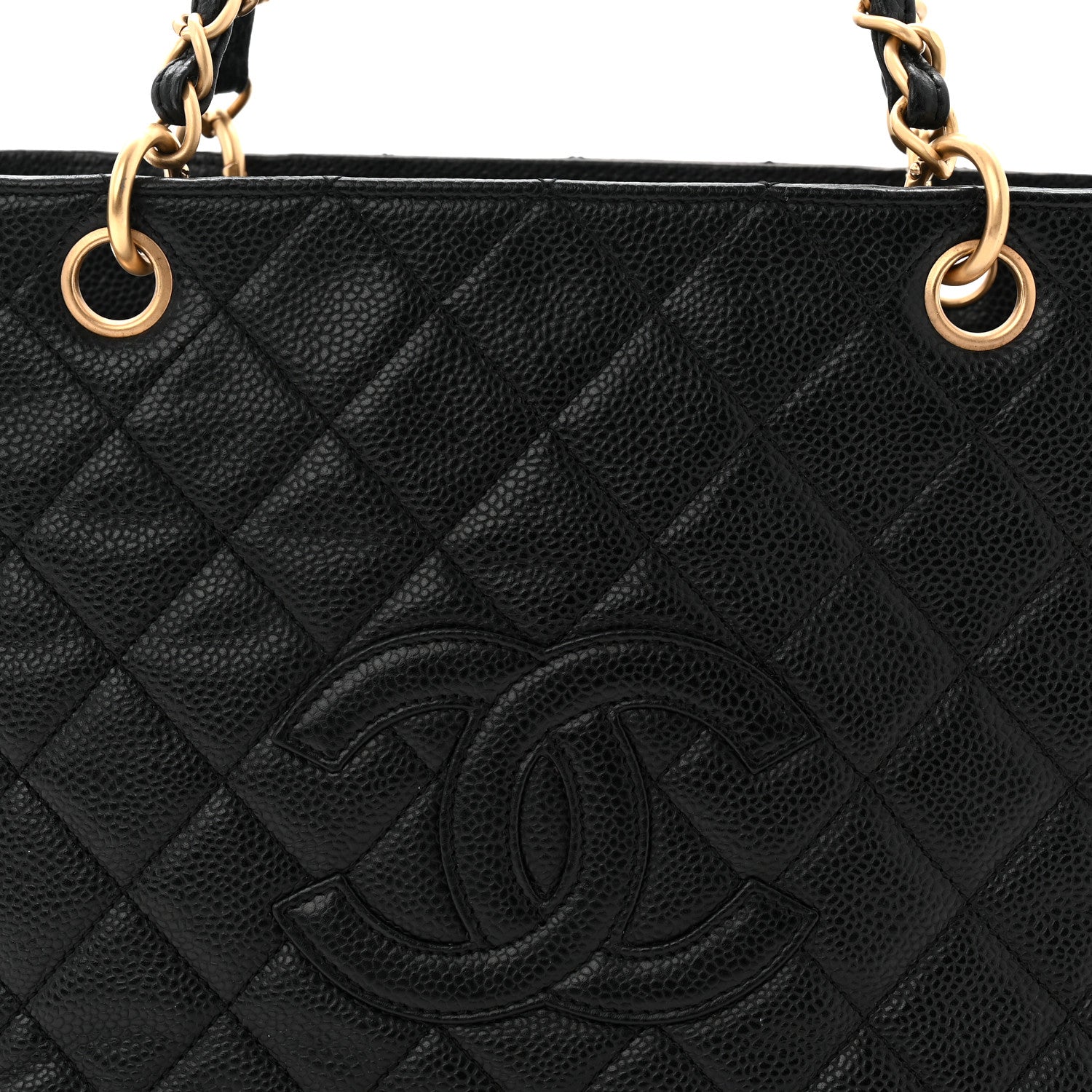 Chanel Caviar Quilted Petit Timeless Tote PTT Black 17 of 21
