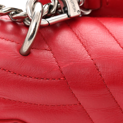 Louis Vuitton Calfskin New Wave Chain MM Ecarlate 11 of 11
