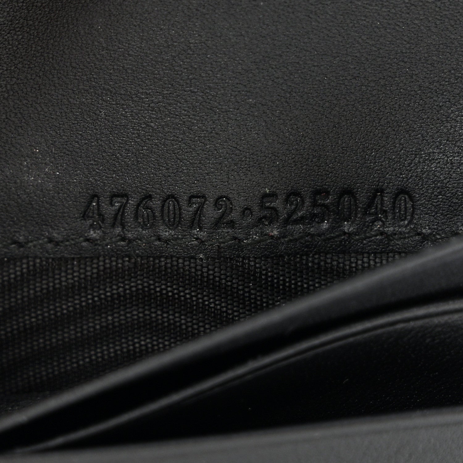 Gucci Calfskin Queen Margaret Card Case Wallet Black Mystic White 8 of 11