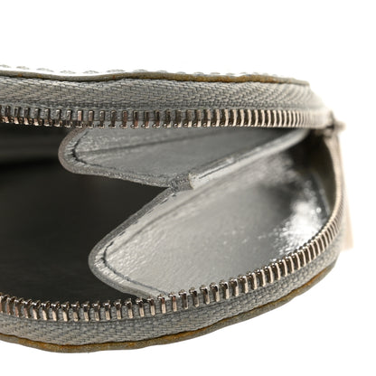 Louis Vuitton Monogram Miroir Heart Coin Purse Silver 11 of 11