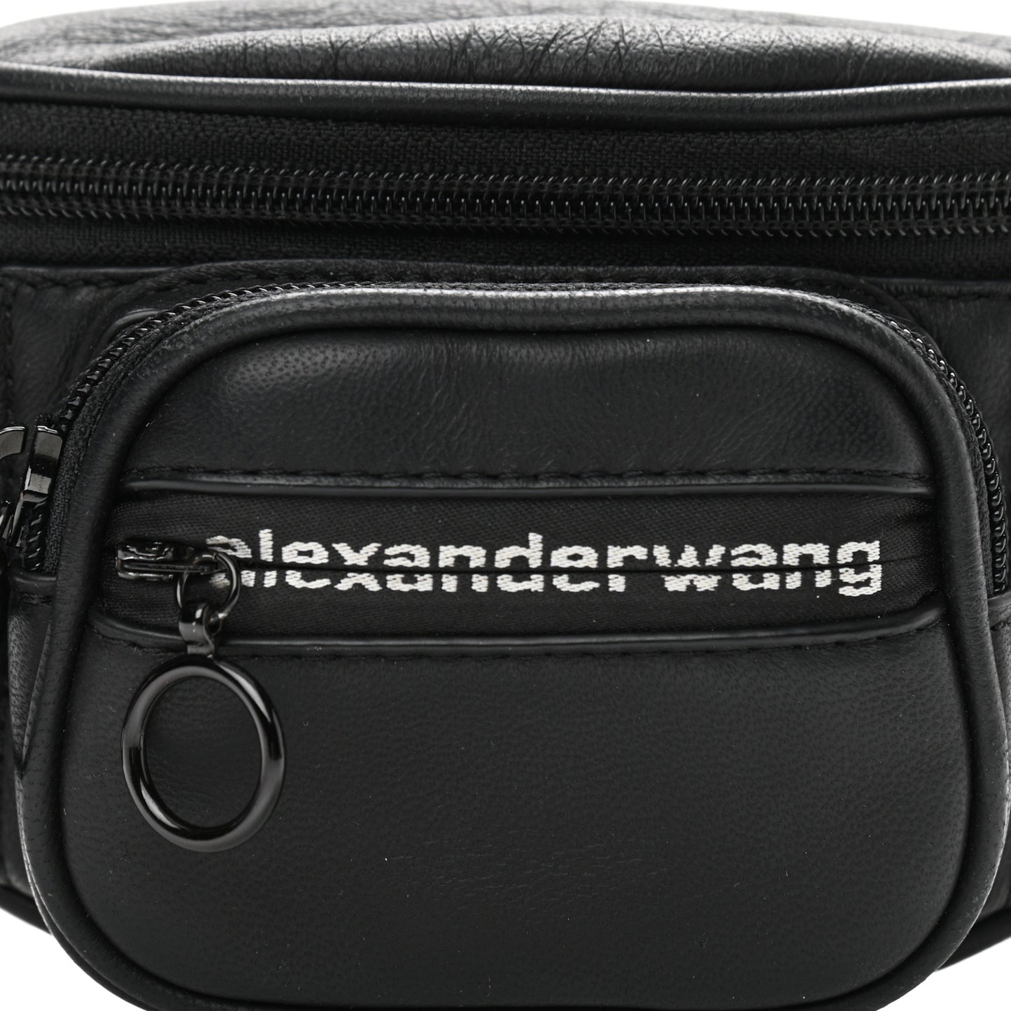 Lambskin Attica Mini Belt Bag Black