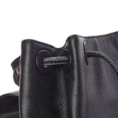 Chanel Caviar Tortoise CC Backpack Black 7 of 15