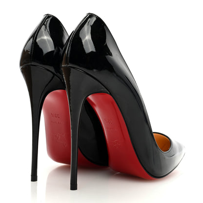 Christian Louboutin Patent So Kate 120 Pumps 38.5 Black 4 of 8