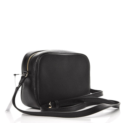 Gucci Pebbled Calfskin Small Soho Disco Bag Black 4 of 7
