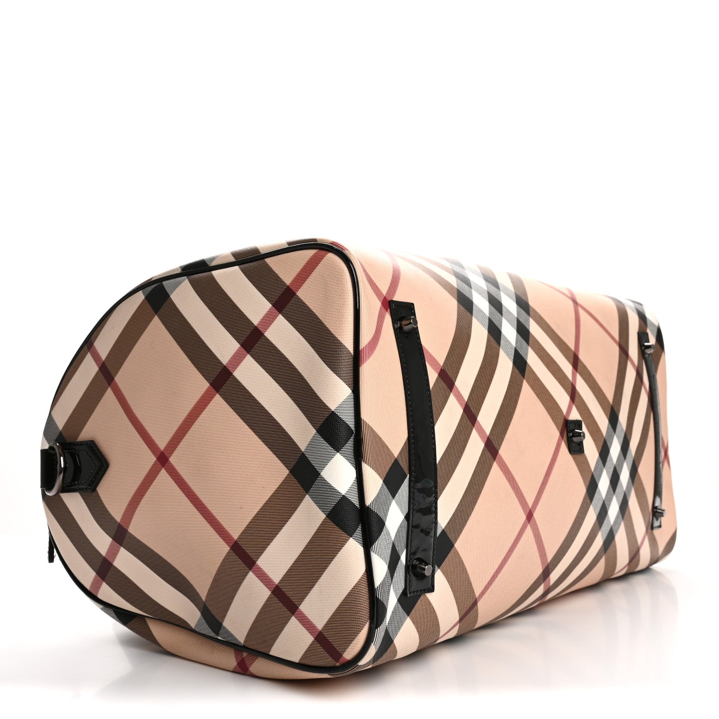 Supernova Check Duffle Bag Black