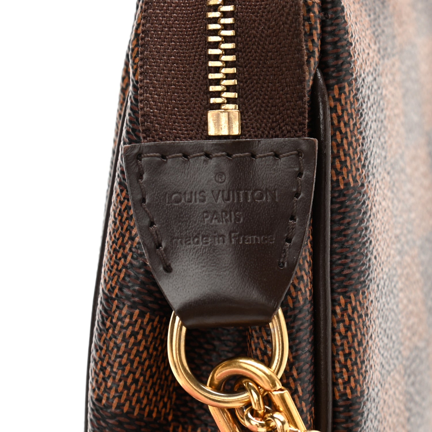 Louis Vuitton Damier Ebene Eva Clutch 6 of 12