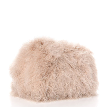 Louis Vuitton Ostrich Feather Speedy 30 Beige 4 of 6