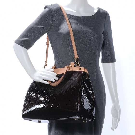 Louis Vuitton Vernis Brea MM Amarante 2 of 7