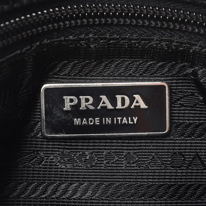 Prada Nylon Vela Messenger Bag Black 6 of 7
