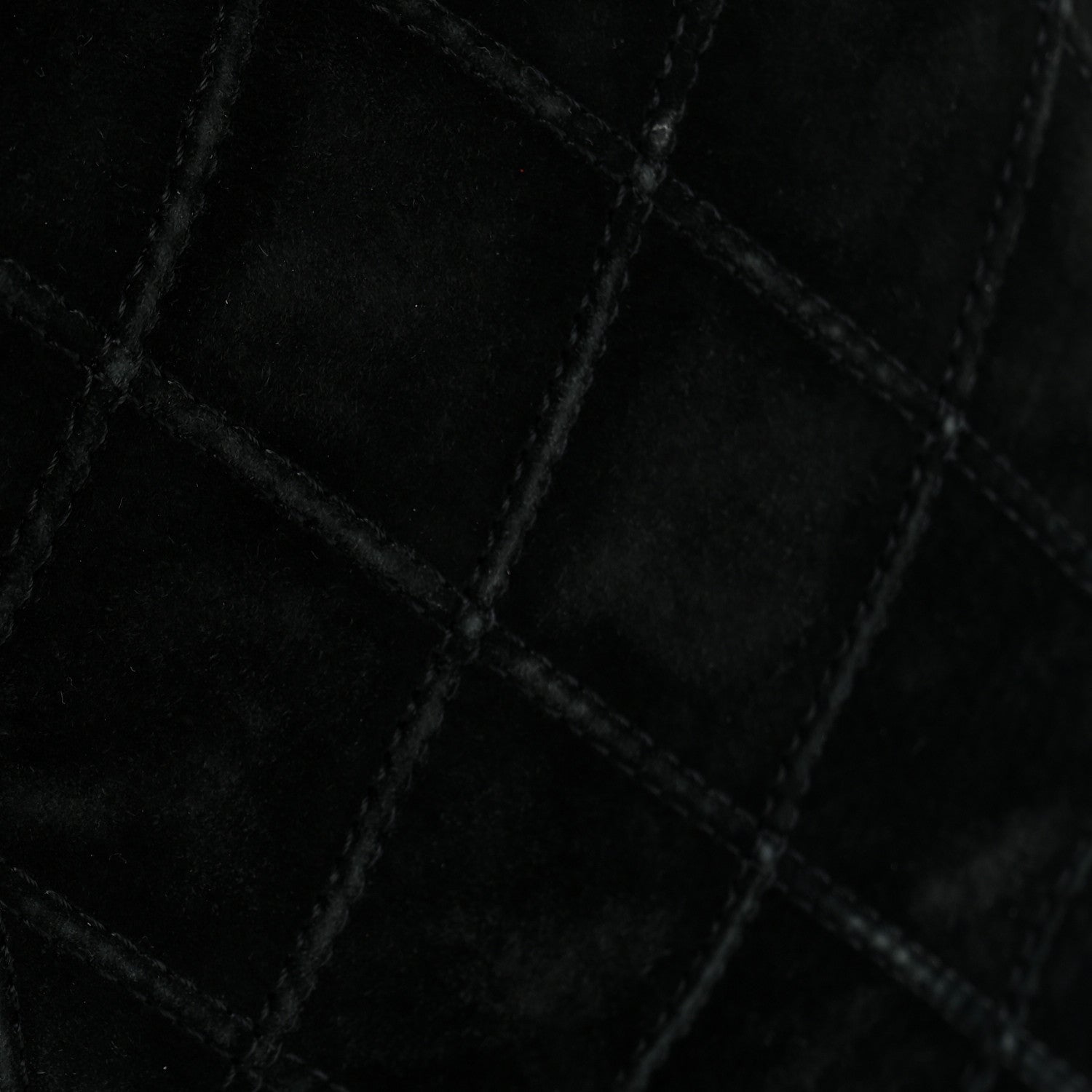 Chanel Suede Stitched Hobo Black 12 of 12