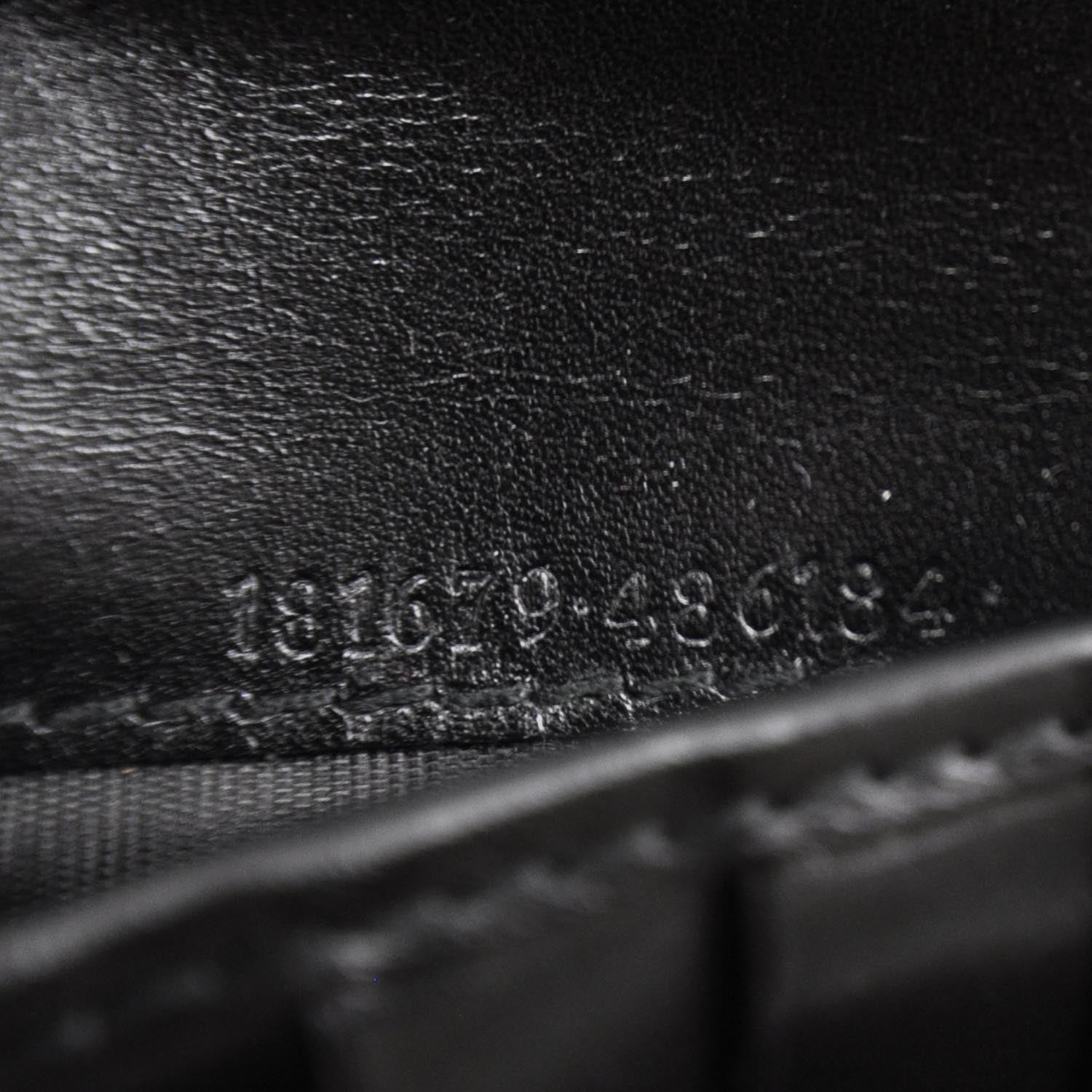 Gucci Mens Monogram New Britt Wallet Black 6 of 6