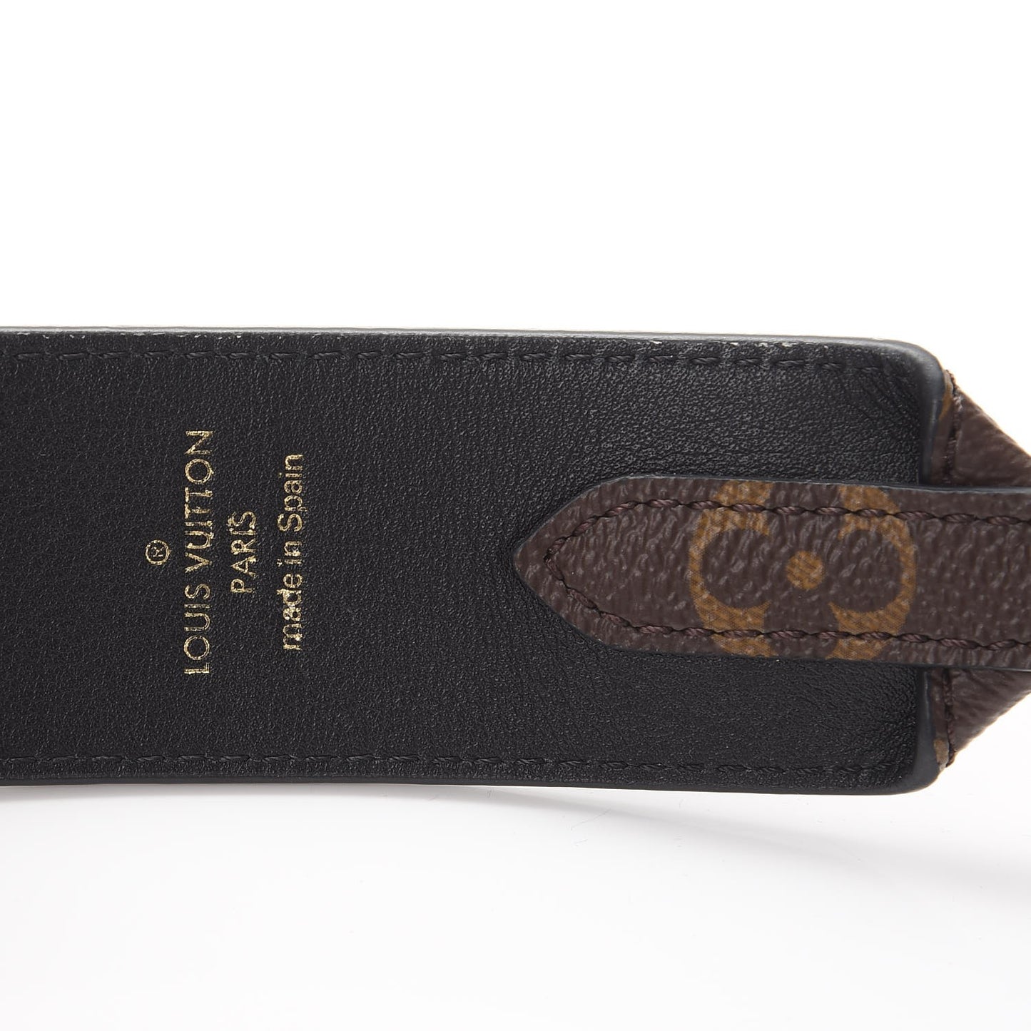 Monogram Bandouliere Shoulder Strap Black