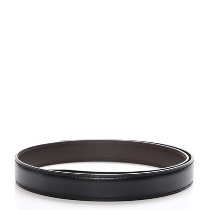 Hermes Box Chamonix 24mm Belt Strap 75 Black Chocolate 2 of 7