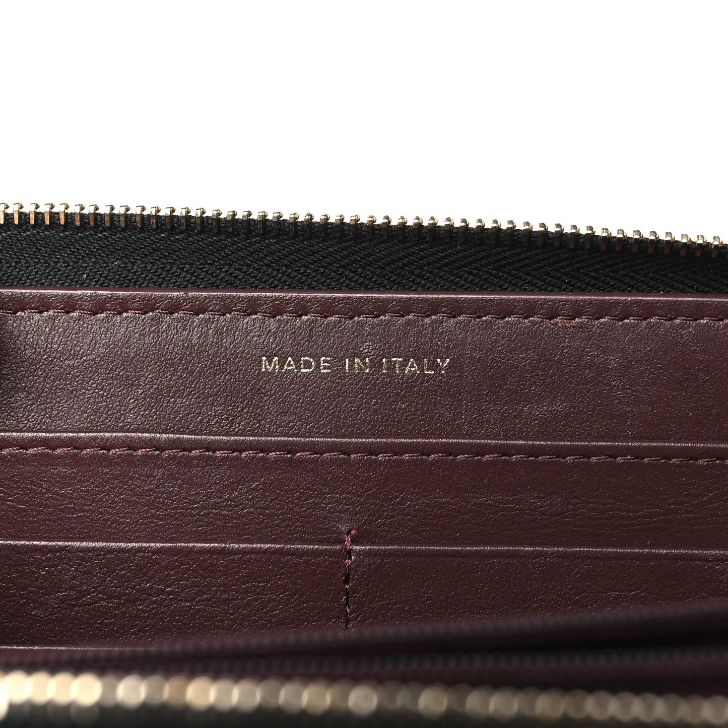 Caviar Quilted Large Gusset Zip Around Wallet Black